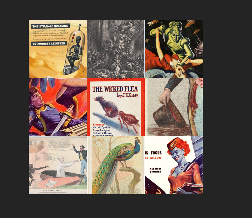 screenshot of web interface with photo tiles arranged in a 3 by 3 grid